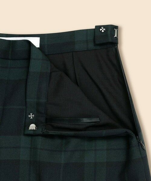 Brooks Brothers / ブルックス ブラザーズ ロング・マキシ丈スカート | ウール/ポリエステル ブラックウォッチ ミディスカート | 詳細2