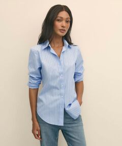 Brooks Brothers / ブルックス ブラザーズ シャツ・ブラウス | ストレッチコットン　シンストライプシャツ　Classic Fit