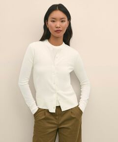 Brooks Brothers / ブルックス ブラザーズ カーディガン・ボレロ | メリノウール　クルーネックカーディガン