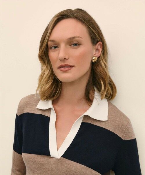 Brooks Brothers / ブルックス ブラザーズ ニット・セーター | メリノウール　ラグビー　ポロセーター | 詳細3