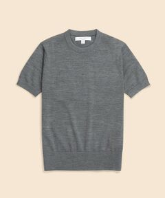 Brooks Brothers / ブルックス ブラザーズ ニット・セーター | メリノウール　ショートスリーブ　クルーネックセーター