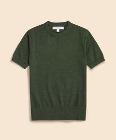 Brooks Brothers / ブルックス ブラザーズ ニット・セーター | メリノウール　ショートスリーブ　クルーネックセーター