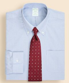 Brooks Brothers / ブルックス ブラザーズ シャツ・ブラウス | ストレッチピンポイントオックスフォード　ギンガムチェック　ドレスシャツ　Slim Fit