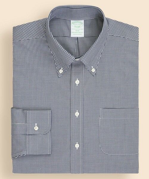 Brooks Brothers / ブルックス ブラザーズ シャツ・ブラウス | ストレッチピンポイントオックスフォード　ギンガムチェック　ドレスシャツ　Slim Fit | 詳細6