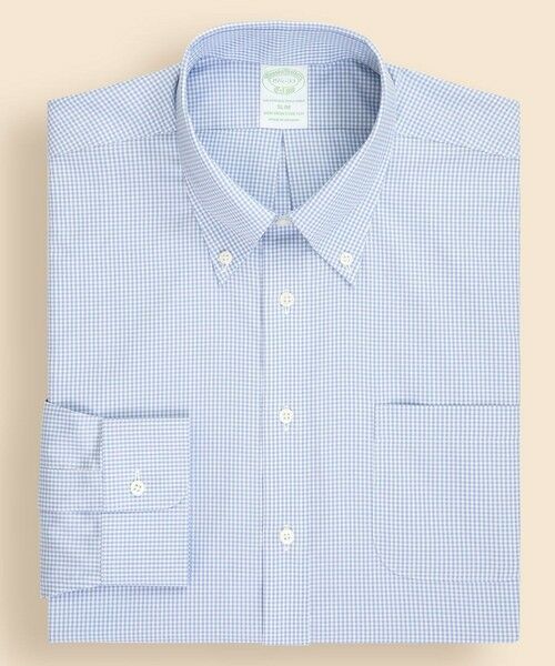 Brooks Brothers / ブルックス ブラザーズ シャツ・ブラウス | ストレッチピンポイントオックスフォード　ギンガムチェック　ドレスシャツ　Slim Fit | 詳細11