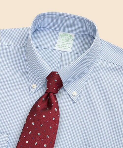 Brooks Brothers / ブルックス ブラザーズ シャツ・ブラウス | ストレッチピンポイントオックスフォード　ギンガムチェック　ドレスシャツ　Slim Fit | 詳細12