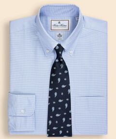 Brooks Brothers / ブルックス ブラザーズ シャツ・ブラウス | ラグジュアリー　コットン　マイクロハウンドトゥース　ドレスシャツ　Regular Fit