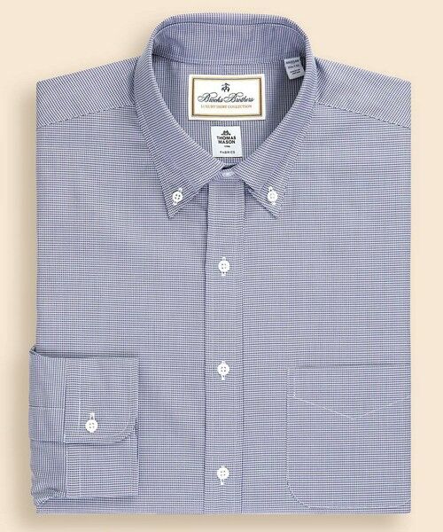 Brooks Brothers / ブルックス ブラザーズ シャツ・ブラウス | ラグジュアリー コットン マイクロハウンドトゥース ドレスシャツ Regular Fit | 詳細6