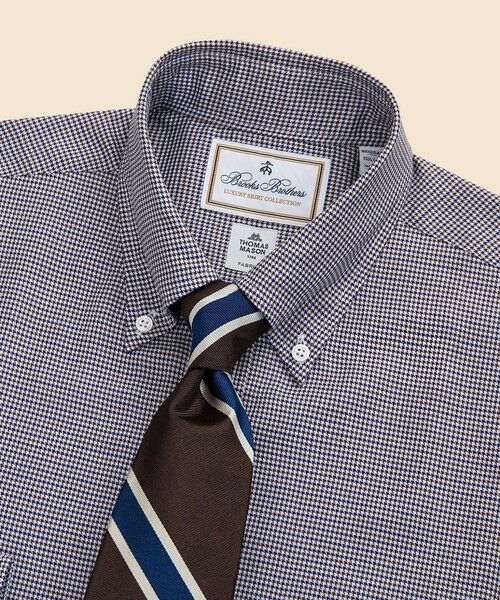 Brooks Brothers / ブルックス ブラザーズ シャツ・ブラウス | ラグジュアリー　コットン　ハウンドトゥース　ドレスシャツ　Regular Fit | 詳細2