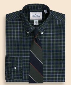 Brooks Brothers / ブルックス ブラザーズ シャツ・ブラウス | ラグジュアリー　ブラッシュドコットン　チェック　ドレスシャツ　Regular Fit