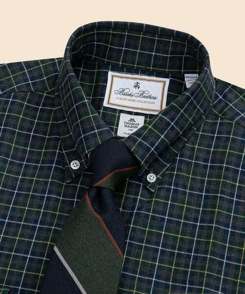 Brooks Brothers / ブルックス ブラザーズ シャツ・ブラウス | ラグジュアリー　ブラッシュドコットン　チェック　ドレスシャツ　Regular Fit | 詳細2