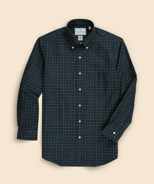 Brooks Brothers / ブルックス ブラザーズ シャツ・ブラウス | ラグジュアリー　ブラッシュドコットン　チェック　ドレスシャツ　Regular Fit | 詳細3