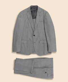 Brooks Brothers / ブルックス ブラザーズ セットアップ | ウール　グレンプラッド　シングル２釦　アンコンスーツ　Classic　Made by RING JACKET