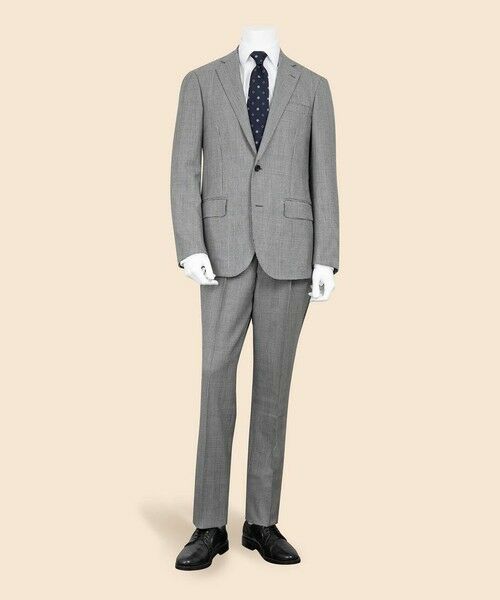Brooks Brothers / ブルックス ブラザーズ セットアップ | ウール　グレンプラッド　シングル２釦　アンコンスーツ　Classic　Made by RING JACKET | 詳細1