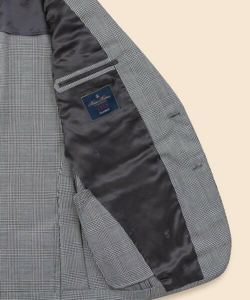 Brooks Brothers / ブルックス ブラザーズ セットアップ | ウール　グレンプラッド　シングル２釦　アンコンスーツ　Classic　Made by RING JACKET | 詳細6