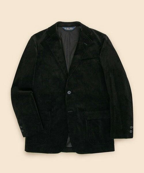 Brooks Brothers/ブルックス ブラザーズ コットン コーデュロイ 段返り3釦コンフォートサックジャケット Traditional ブラック 37SHT Brooks Brothers/ブルックス ブラザーズ コットン コーデュロイ 段返り3釦コンフォートサックジャケット Traditional ブラック 37SHT