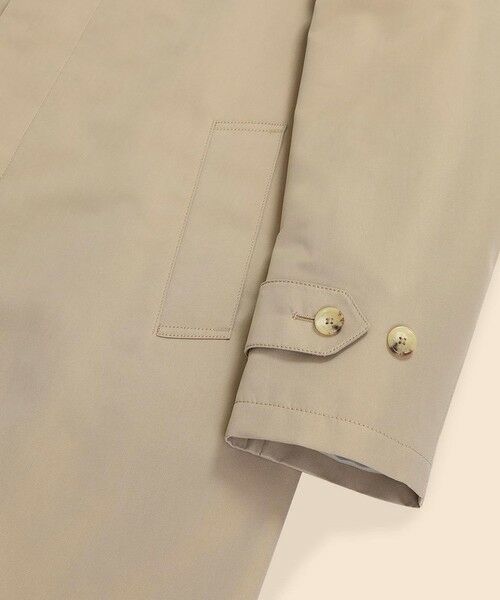 Brooks Brothers / ブルックス ブラザーズ ステンカラーコート | コットン/ポリエステル ギャバジン キルティングライナー カーコート | 詳細3