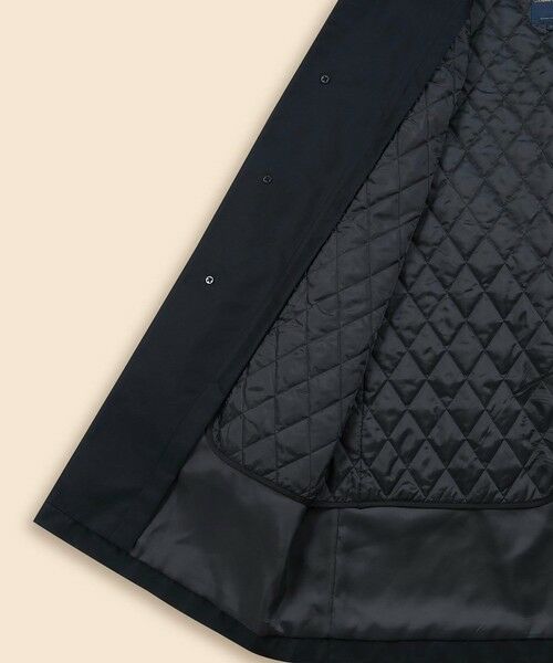 Brooks Brothers / ブルックス ブラザーズ ステンカラーコート | コットン/ポリエステル ギャバジン キルティングライナー カーコート | 詳細13