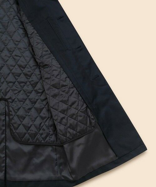 Brooks Brothers / ブルックス ブラザーズ ステンカラーコート | コットン/ポリエステル ギャバジン キルティングライナー カーコート | 詳細14