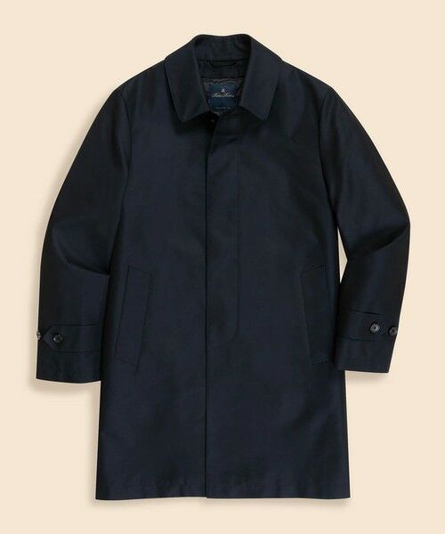 Brooks Brothers/ブルックス ブラザーズ コットン/ポリエステル ギャバジン キルティングライナー カーコート ネイビー 38REG Brooks Brothers/ブルックス ブラザーズ コットン/ポリエステル ギャバジン キルティングライナー カーコート ネイビー 38REG
