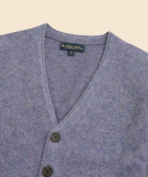 Brooks Brothers / ブルックス ブラザーズ カーディガン・ボレロ | ブラッシュドウール Vネックカーディガン | 詳細1