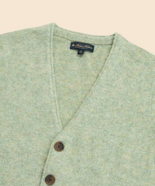 Brooks Brothers / ブルックス ブラザーズ カーディガン・ボレロ | ブラッシュドウール Vネックカーディガン | 詳細2