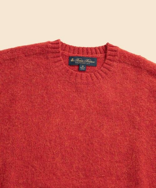 Brooks Brothers / ブルックス ブラザーズ ニット・セーター | ブラッシュドウール クルーネックセーター | 詳細3