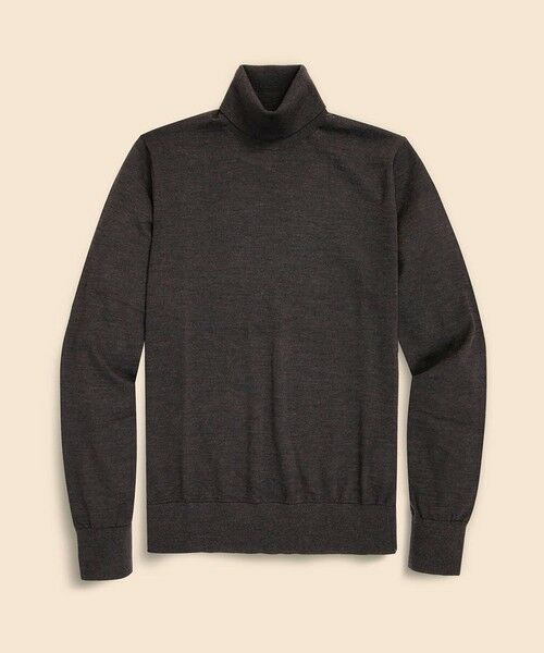 Brooks Brothers/ブルックス ブラザーズ メリノウール タートルネックセーター ブラウン L Brooks Brothers/ブルックス ブラザーズ メリノウール タートルネックセーター ブラウン L