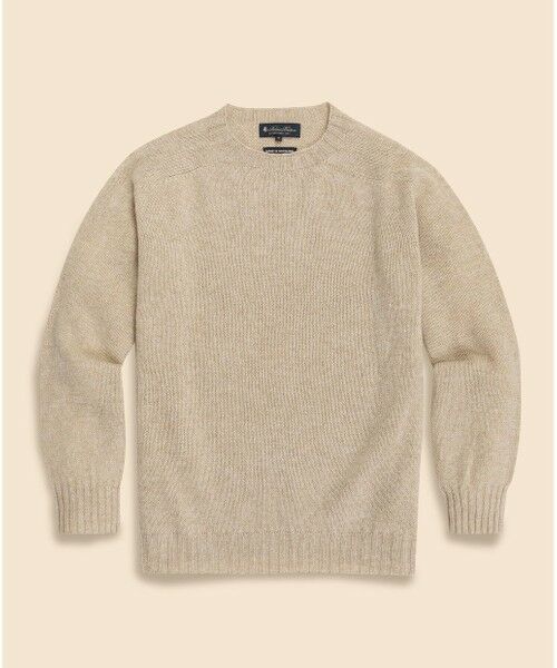 シェットランドウール クルーネックセーター （ニット・セーター