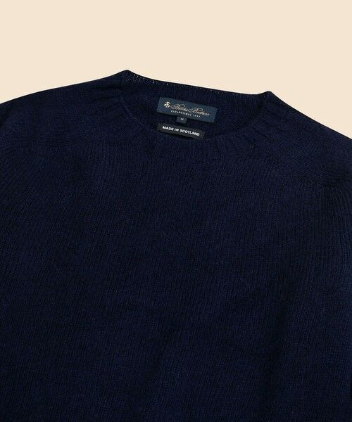 Brooks Brothers / ブルックス ブラザーズ ニット・セーター | シェットランドウール　クルーネックセーター | 詳細2