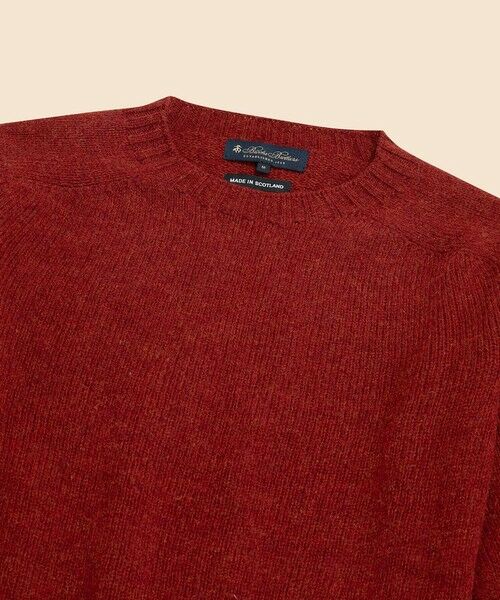 シェットランドウール クルーネックセーター （ニット・セーター