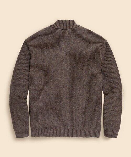 Brooks Brothers / ブルックス ブラザーズ ダウンジャケット・ベスト | ストレッチナイロン/コットンブレンド ニット×キルティング ダウンジャケット | 詳細1