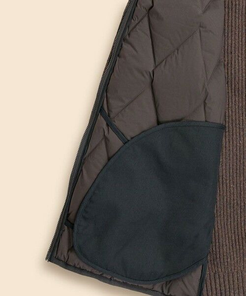 Brooks Brothers / ブルックス ブラザーズ ダウンジャケット・ベスト | ストレッチナイロン/コットンブレンド ニット×キルティング ダウンジャケット | 詳細4