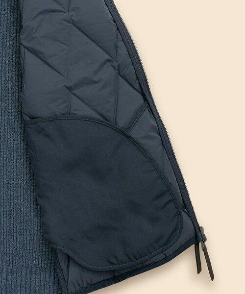 Brooks Brothers / ブルックス ブラザーズ ダウンジャケット・ベスト | ストレッチナイロン/コットンブレンド ニット×キルティング ダウンジャケット | 詳細10