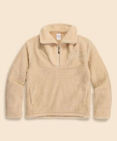 Brooks Brothers / ブルックス ブラザーズ スウェット | ポリエステル　フリース　ハーフジップ　モックネックプルオーバー