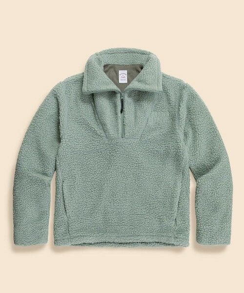 Brooks Brothers/ブルックス ブラザーズ ポリエステル フリース ハーフジップ モックネックプルオーバー グリーン XL Brooks Brothers/ブルックス ブラザーズ ポリエステル フリース ハーフジップ モックネックプルオーバー グリーン XL
