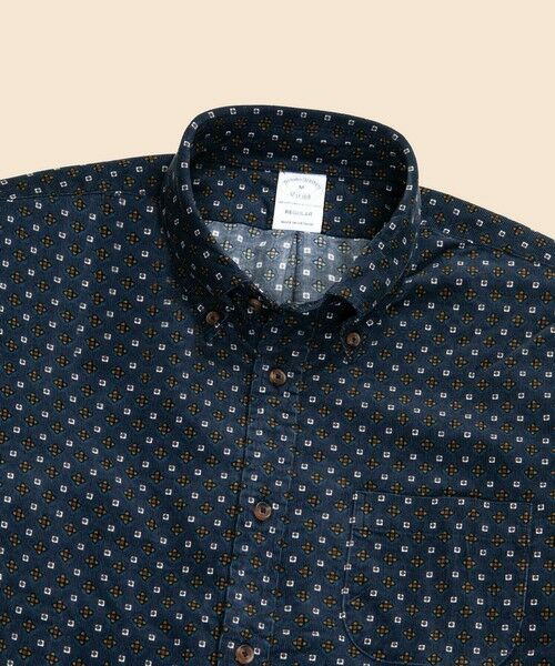 Brooks Brothers / ブルックス ブラザーズ シャツ・ブラウス | コットン　21-Waleコーデュロイ　フーラードプリント　カジュアルシャツ　Regular Fit | 詳細1