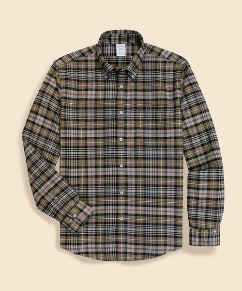 Brooks Brothers/ubNX uU[Y tl ^[^`FbN JWAVc Regular Fit J[L XL