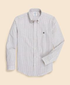Brooks Brothers / ブルックス ブラザーズ シャツ・ブラウス | ラグジュアリー　コットンツイル　GFロゴ　チェック　カジュアルシャツ　Regular Fit