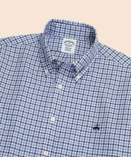 Brooks Brothers / ブルックス ブラザーズ シャツ・ブラウス | ラグジュアリー　コットンツイル　GFロゴ　チェック　カジュアルシャツ　Regular Fit | 詳細6