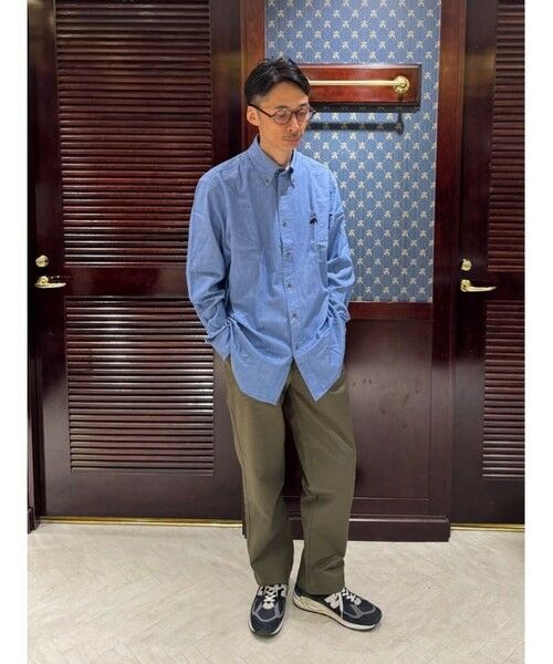 Brooks Brothers / ブルックス ブラザーズ シャツ・ブラウス | ◆オンラインストア限定◆ コットン ライト デニム ビッグGFロゴ カジュアルシャツ Traditional Fit | 詳細4