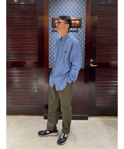 Brooks Brothers / ブルックス ブラザーズ シャツ・ブラウス | ◆オンラインストア限定◆ コットン ライト デニム ビッグGFロゴ カジュアルシャツ Traditional Fit | 詳細5