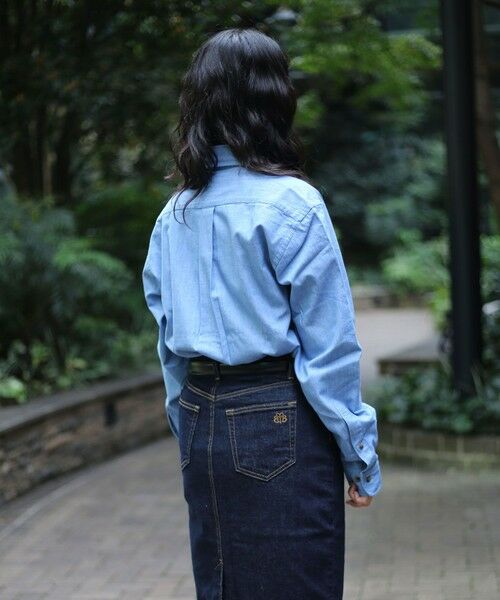 Brooks Brothers / ブルックス ブラザーズ シャツ・ブラウス | ◆オンラインストア限定◆ コットン ライト デニム ビッグGFロゴ カジュアルシャツ Traditional Fit | 詳細9