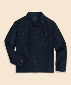 Brooks Brothers / ブルックス ブラザーズ その他アウター | コットン／ウール　リップストップ　シャツジャケット