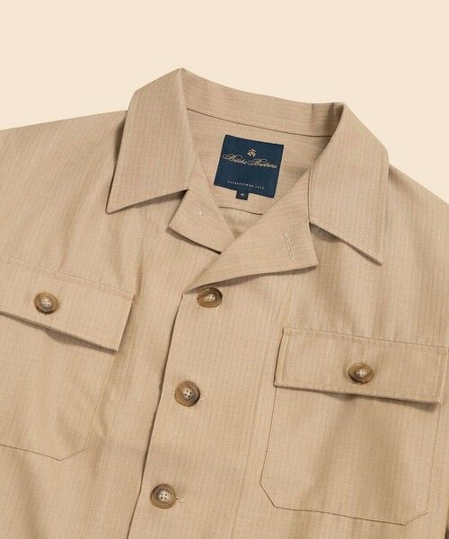 Brooks Brothers / ブルックス ブラザーズ その他アウター | コットン／ウール　リップストップ　シャツジャケット | 詳細1
