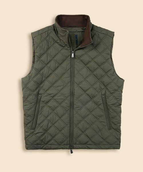 Brooks Brothers / ブルックス ブラザーズ ベスト | ポリエステル モックネック キルティングベスト | 詳細5