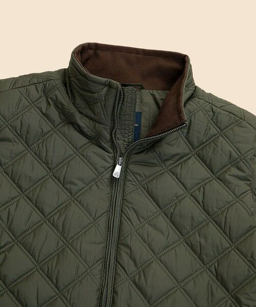 Brooks Brothers / ブルックス ブラザーズ ベスト | ポリエステル モックネック キルティングベスト | 詳細7