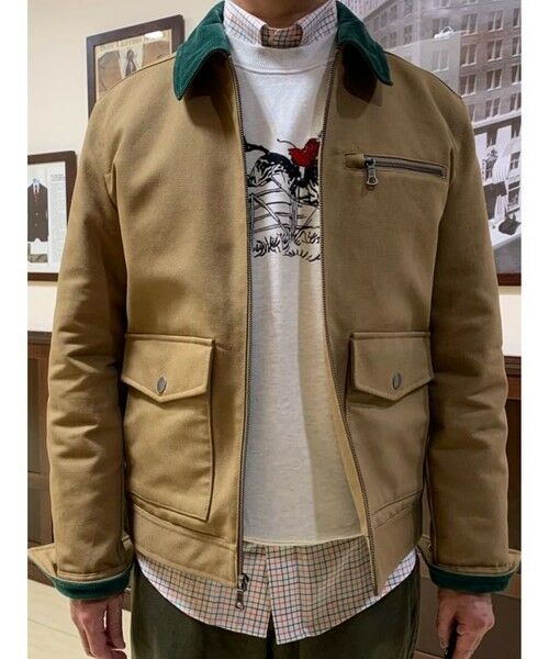 Brooks Brothers / ブルックス ブラザーズ ブルゾン | コットンダック キルティングジャケット | 詳細6