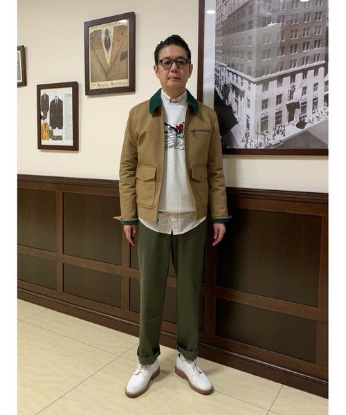 Brooks Brothers / ブルックス ブラザーズ ブルゾン | コットンダック キルティングジャケット | 詳細7