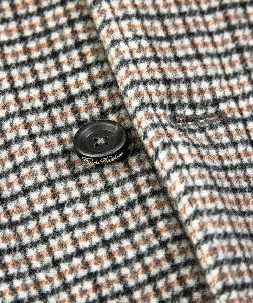 Brooks Brothers / ブルックス ブラザーズ その他アウター | ウール/ポリエステル ダブルフェイス ガンクラブチェック ウォーキングコート | 詳細3